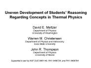 Uneven Development of Students