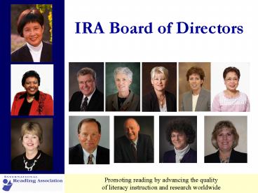 IRA Board of Directors