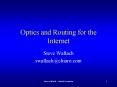 Optics and Routing for the Internet PowerPoint PPT Presentation