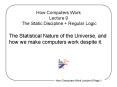 How Computers Work Lecture 9 The Static Discipline   Regular Logic PowerPoint PPT Presentation