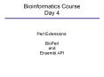 Bioinformatics%20Course%20Day%204 PowerPoint PPT Presentation