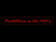 Prohibition in the 1920s PowerPoint PPT Presentation