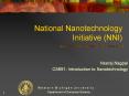 National Nanotechnology Initiative (NNI) PowerPoint PPT Presentation