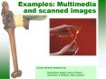 Examples: Multimedia and scanned images PowerPoint PPT Presentation