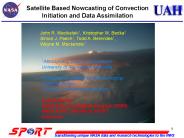 Satellite Based Nowcasting of Convection