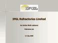IFGL%20Refractories%20Limited PowerPoint PPT Presentation