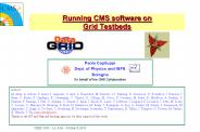 Running CMS software on Grid Testbeds