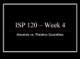 ISP 120 Week 4 PowerPoint PPT Presentation