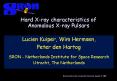 Hard Xray characteristics of Anomalous Xray Pulsars PowerPoint PPT Presentation