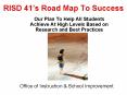 RISD 41s Road Map To Success PowerPoint PPT Presentation