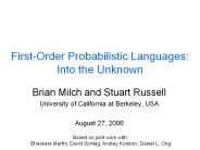 First-Order%20Probabilistic%20Languages:%20Into%20the%20Unknown