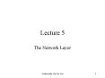 The Network Layer PowerPoint PPT Presentation