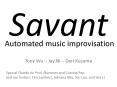 Savant PowerPoint PPT Presentation