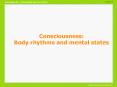 Consciousness: Body rhythms and mental states PowerPoint PPT Presentation