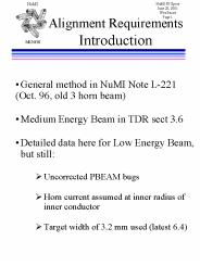 Alignment Requirements Introduction