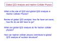Global QCD Analysis and Hadron Collider Physics PowerPoint PPT Presentation