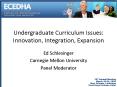 Undergraduate Curriculum Issues: Innovation, Integration, Expansion PowerPoint PPT Presentation