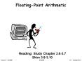 Floating-Point Arithmetic PowerPoint PPT Presentation