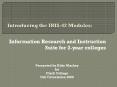 Introducing the IRIS42 Modules: PowerPoint PPT Presentation
