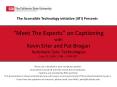 Meet The Experts on Captioning with Kevin Erler and Pat Brogan Automatic Sync Technologies June 25, PowerPoint PPT Presentation
