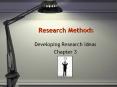 Research Methods PowerPoint PPT Presentation
