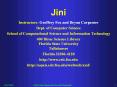 Jini PowerPoint PPT Presentation
