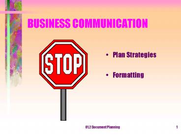 BUSINESS COMMUNICATION