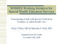 WISHES:Working Initiative for Special Health Education Services PowerPoint PPT Presentation