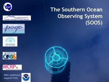 The Southern Ocean Observing System SOOS