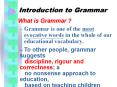 Introduction to Grammar PowerPoint PPT Presentation