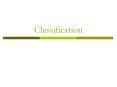 Classification PowerPoint PPT Presentation