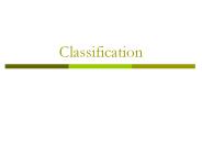 Classification