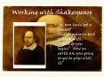 Working with Shakespeare PowerPoint PPT Presentation