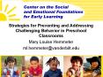 Strategies for Preventing and Addressing Challenging Behavior in Preschool Classrooms PowerPoint PPT Presentation