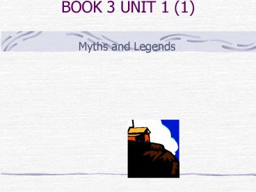 BOOK 3 UNIT 1 1
