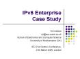 IPv6 Enterprise Case Study PowerPoint PPT Presentation