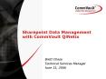 Sharepoint Data Management with CommVault QiNetix PowerPoint PPT Presentation