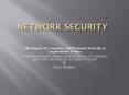 NETWORK sECURITY PowerPoint PPT Presentation