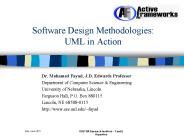 Software Design Methodologies: UML in Action