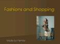 Fashions and Shopping PowerPoint PPT Presentation