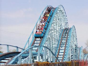 The Blue Streak 1964 at Cedar Point