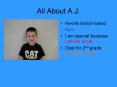 All About A'J' PowerPoint PPT Presentation