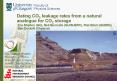 Dating CO2 leakage rates from a natural analogue for CO2 storage PowerPoint PPT Presentation