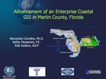 Martin County Coastal Geodatabase ESRI 2004
