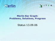 Merlin Bar Graph: Problems, Solutions, Progress