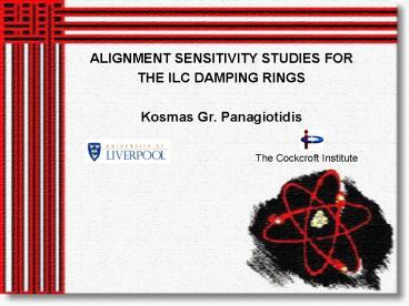 ALIGNMENT SENSITIVITY STUDIES FOR