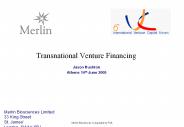 Transnational Venture Financing