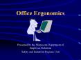 Office Ergonomics PowerPoint PPT Presentation