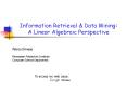 Information Retrieval PowerPoint PPT Presentation