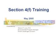 Section 4(f) Training May 2005